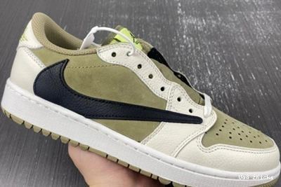 Bright Scott Olive Golf 1 Low 81 FZ3124-200 Retro Neutral Jordan Travis 0809